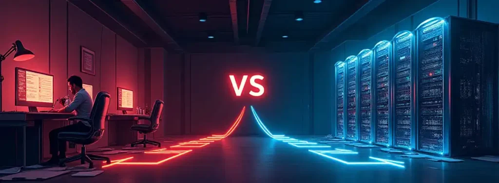 High-end GPU hardware needed for local AI video generation showing memory requirements