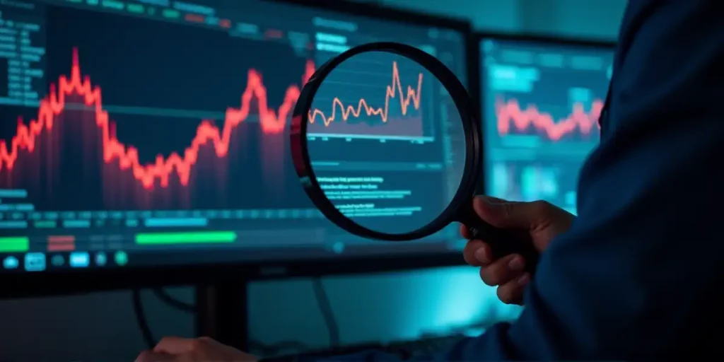 Visual comparison of AI token investment analysis showing human due diligence outperforming algorithmic trading