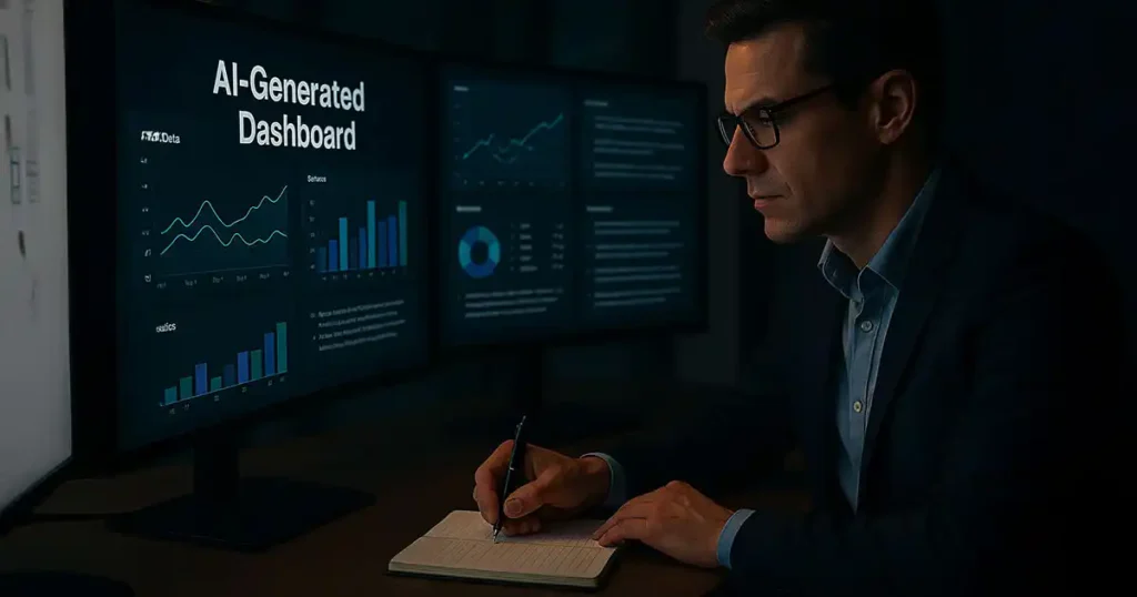 Business analyst applying GPT-5 human skills requirements for dashboard verification and strategic analysis