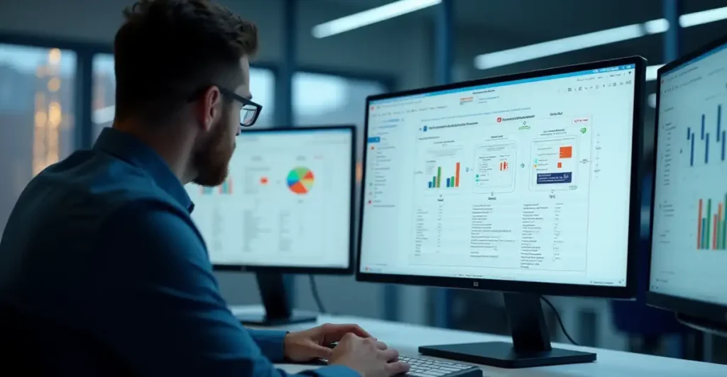 AI engineer demonstrating lean AI development strategy through systematic optimization and efficiency analysis